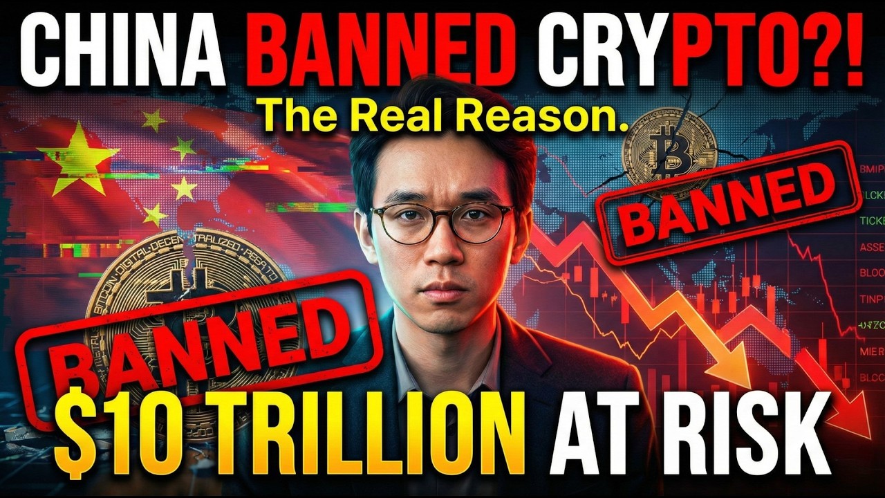 China Just BANNED Crypto Forever — The Real Reason Will Terrify You — $10 Trillion At Risk
