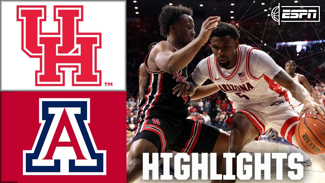 DOWN TO THE WIRE 🔥 Houston Cougars vs. Arizona Wildcats | Full Game Highlights | ESPN CBB