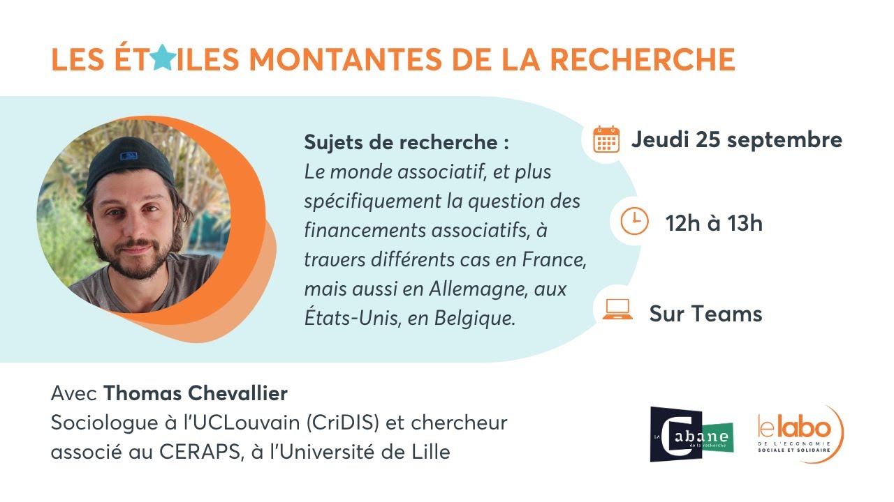 Les Étoiles montantes de la recherche avec Thomas Chevallier