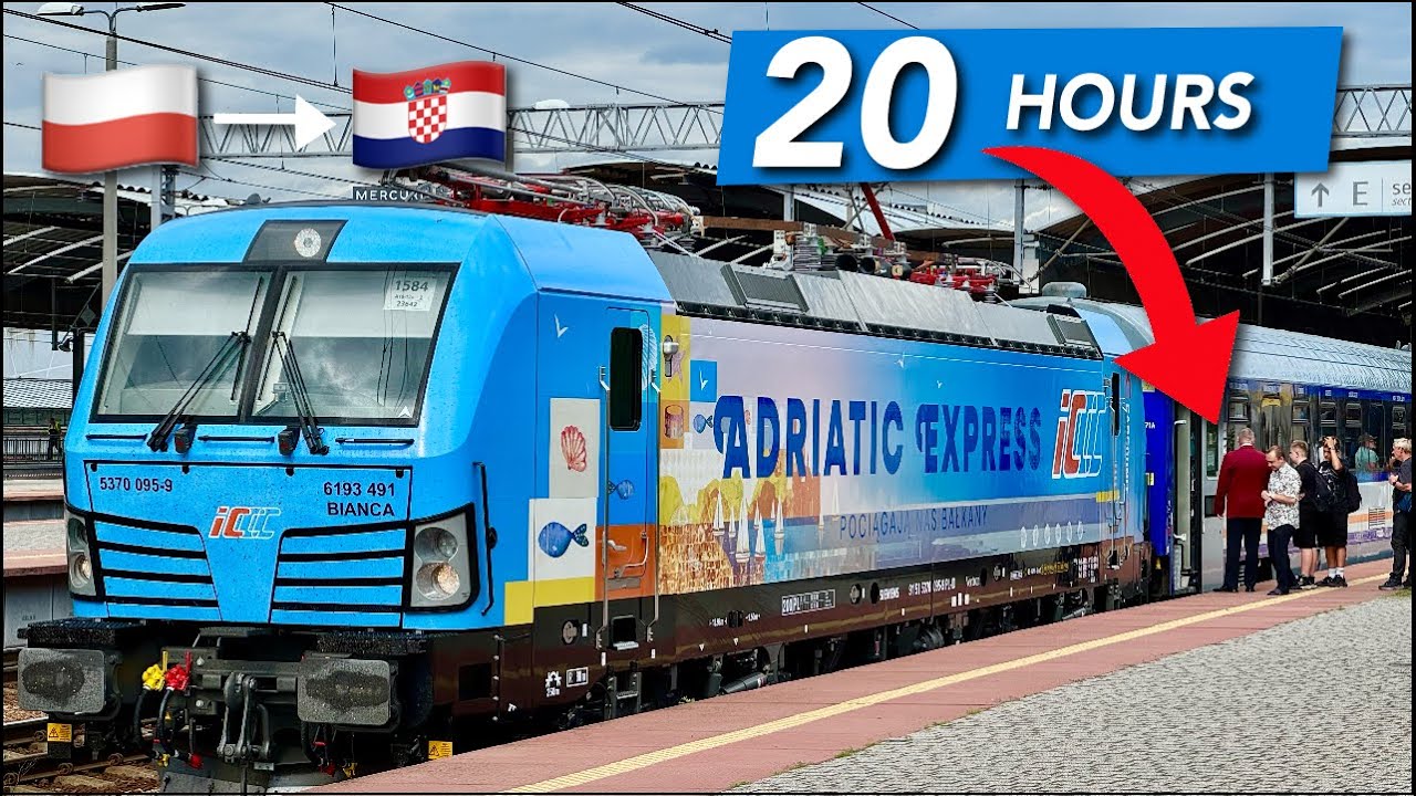 Новый польский спальный поезд в Хорватию – Adriatic Express