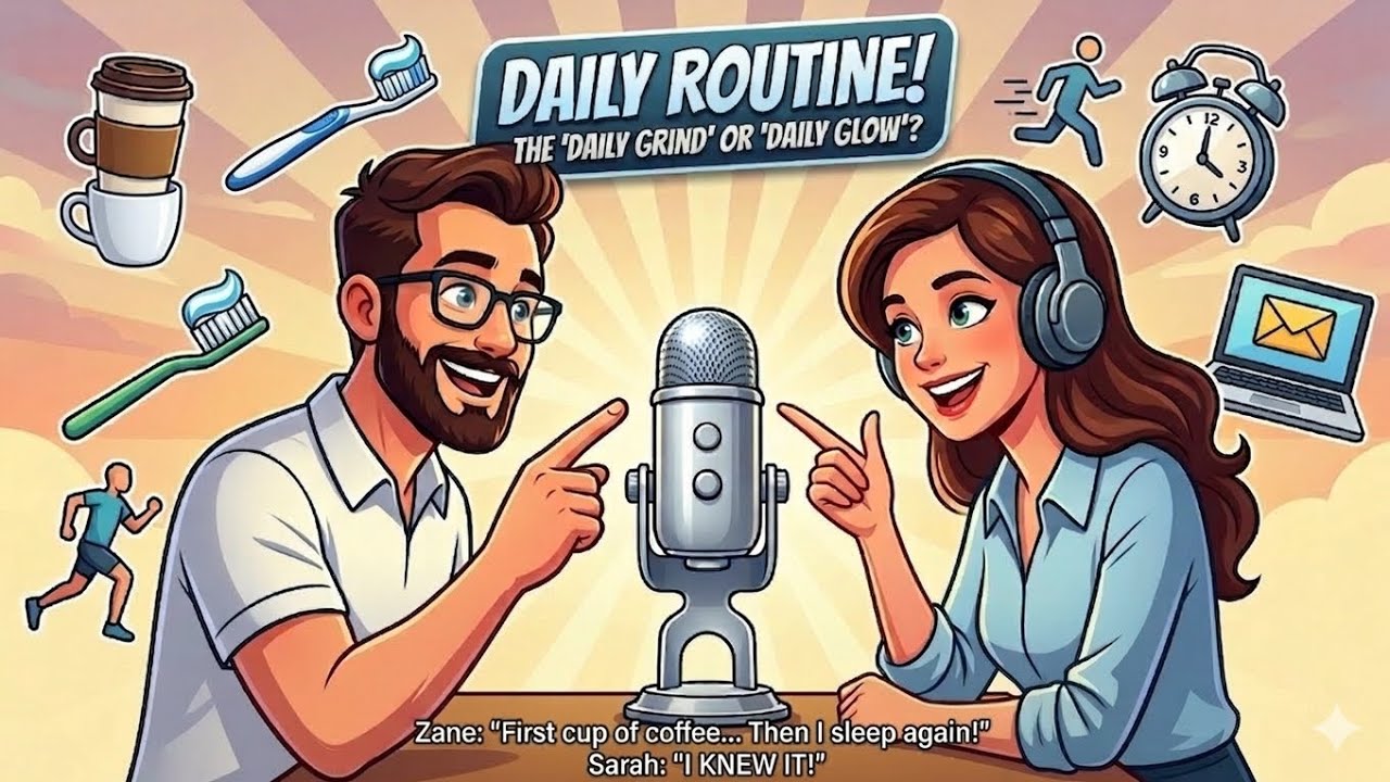 Daily Routine in English | Learn English Conversation | StudySpot Podcast
