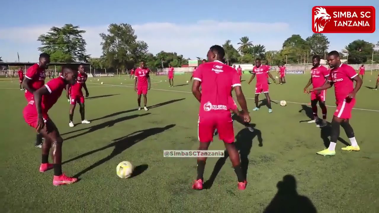 Tazama Mazoezi ya Mwisho ya Simba Uwanja wa Kaitaba Kabla ya Kuilamba Sukari ya Kagera