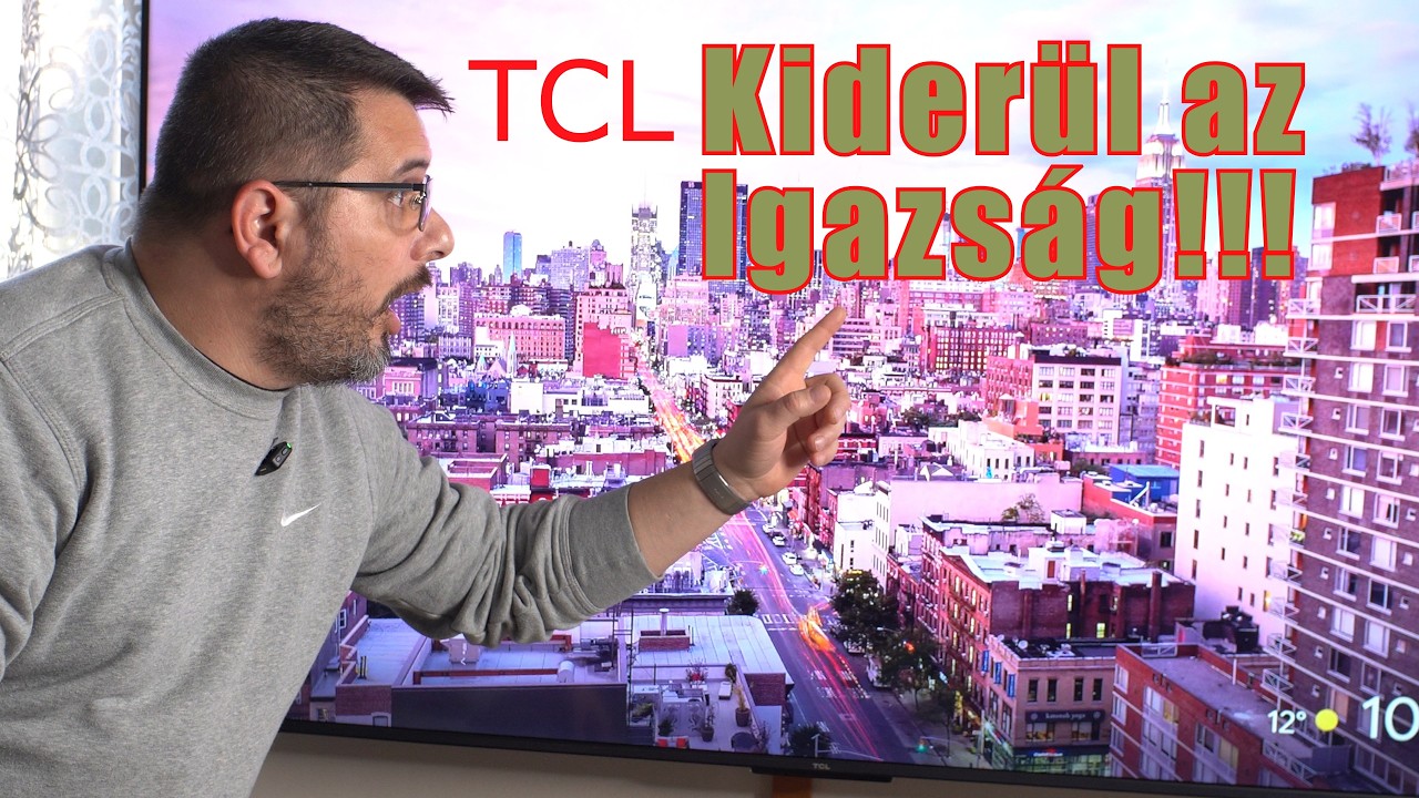 Hoppá! Ilyen egy TCL TV több év nyúzás után!!!