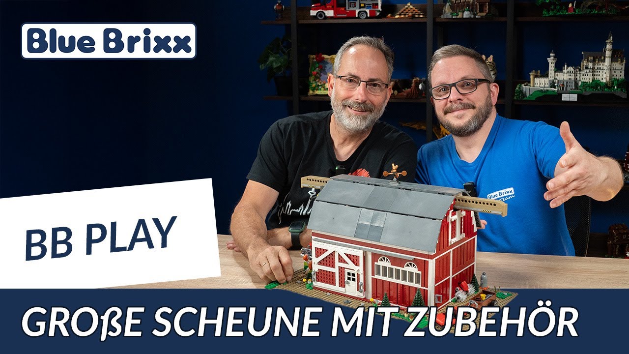 Dieses Set hat ALLES – Große Scheune mit vielen Funktionen! - BlueBrixx Play