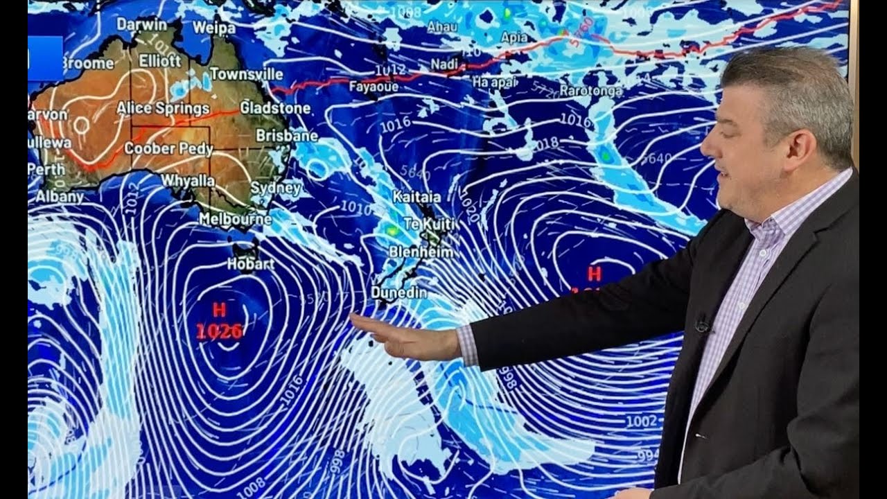 Some heavy rain for NZ & Aus - but more high pressure coming