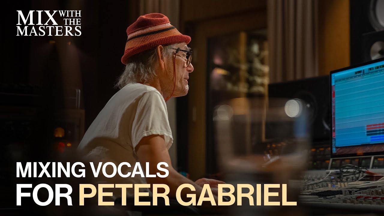 Tchad Blake mixing vocals for Peter Gabriel | Sneak Peek