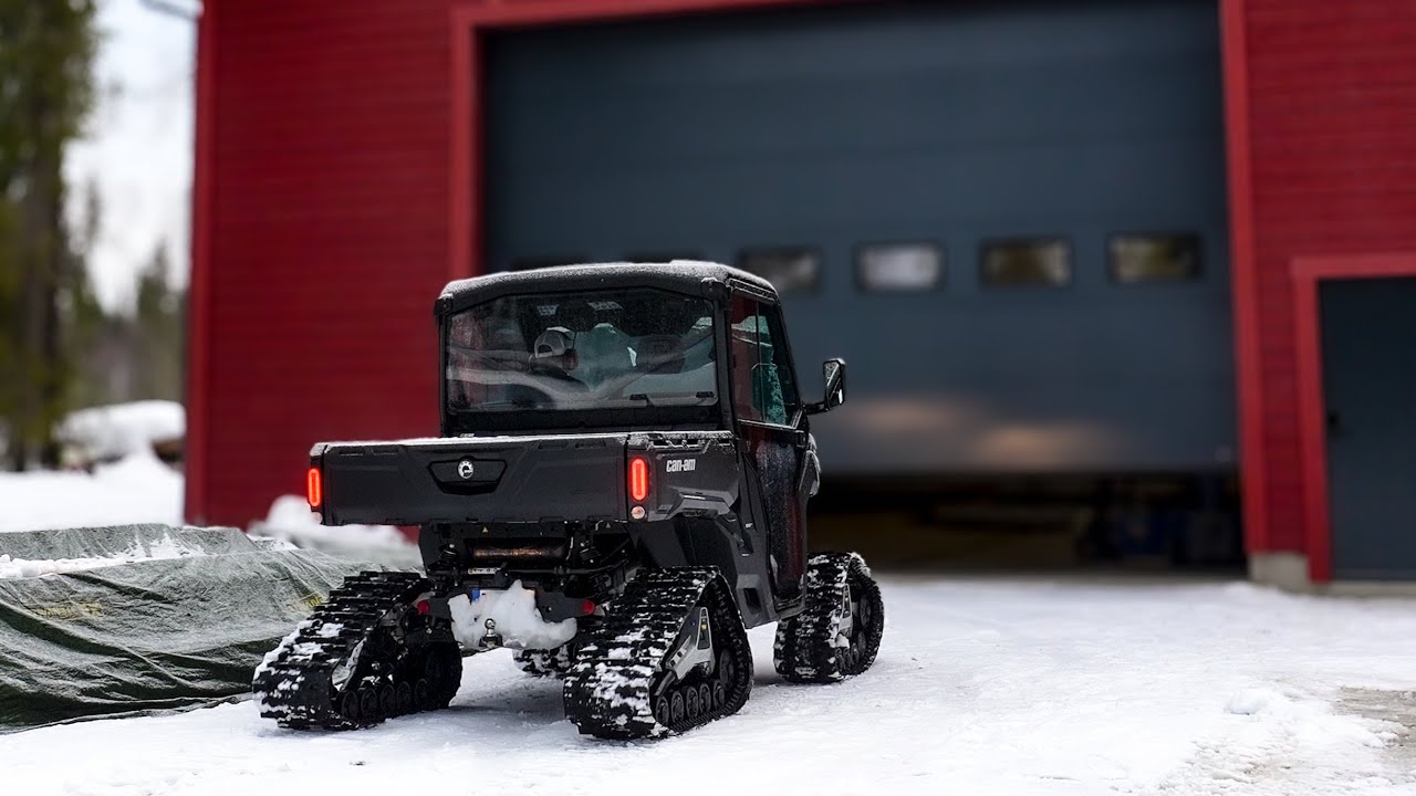 Installing Snow Tracks and Cab Heater on my UTV