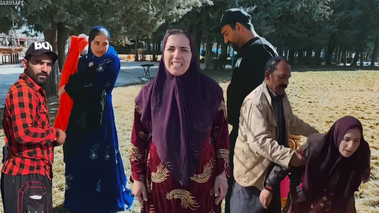 “Tense Moments: Mitra at the Doctor and Shokoofeh’s Worry.#hardlife #familydrama #nomadlife 