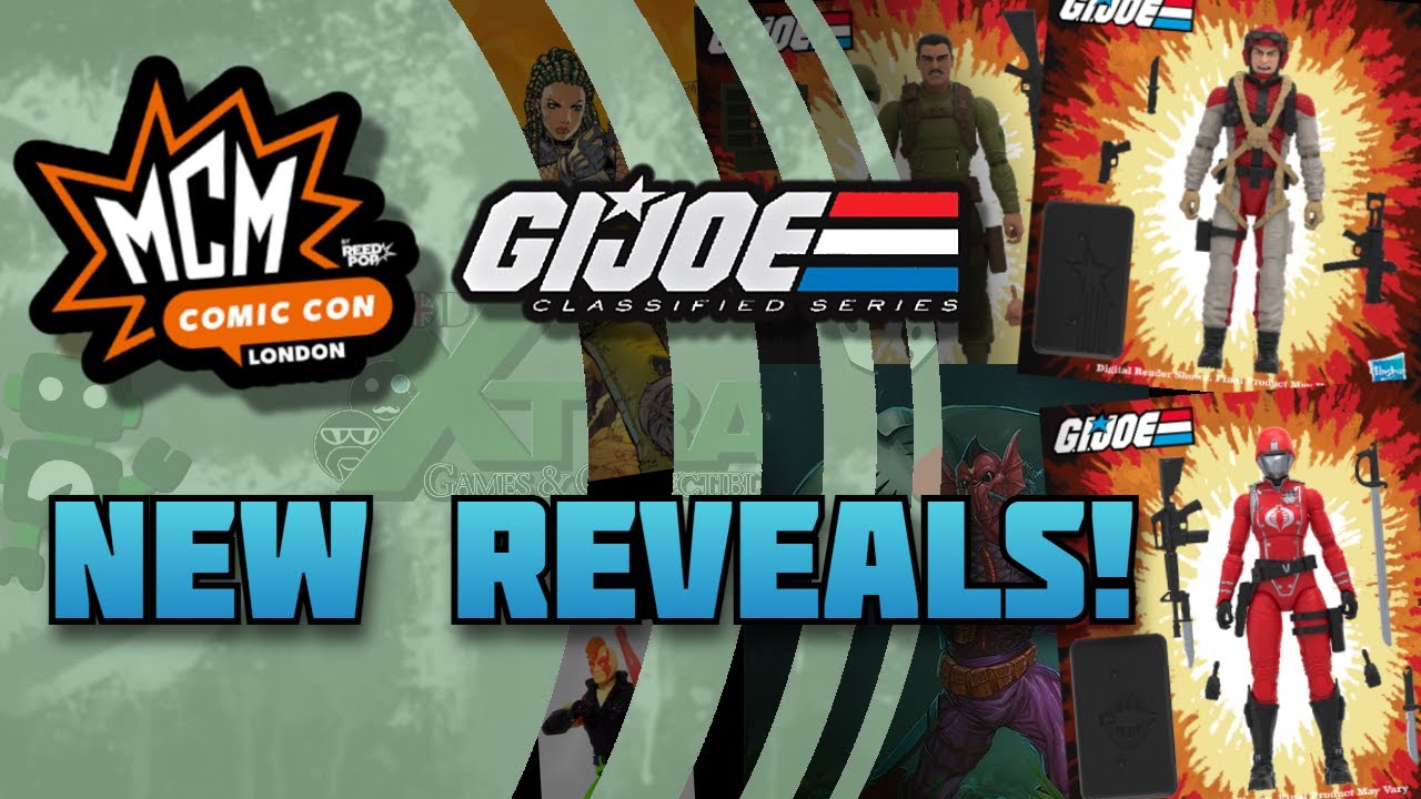 Exciting New GI Joe Classified Reveals from London Comic Con 2025!