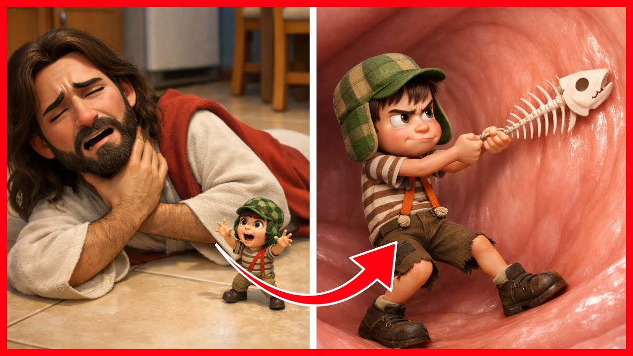 CHAVITO queda ATRAPADO en la GARGANTA de JESÚS 😱✝️… y SUFRE como NUNCA 💔😭