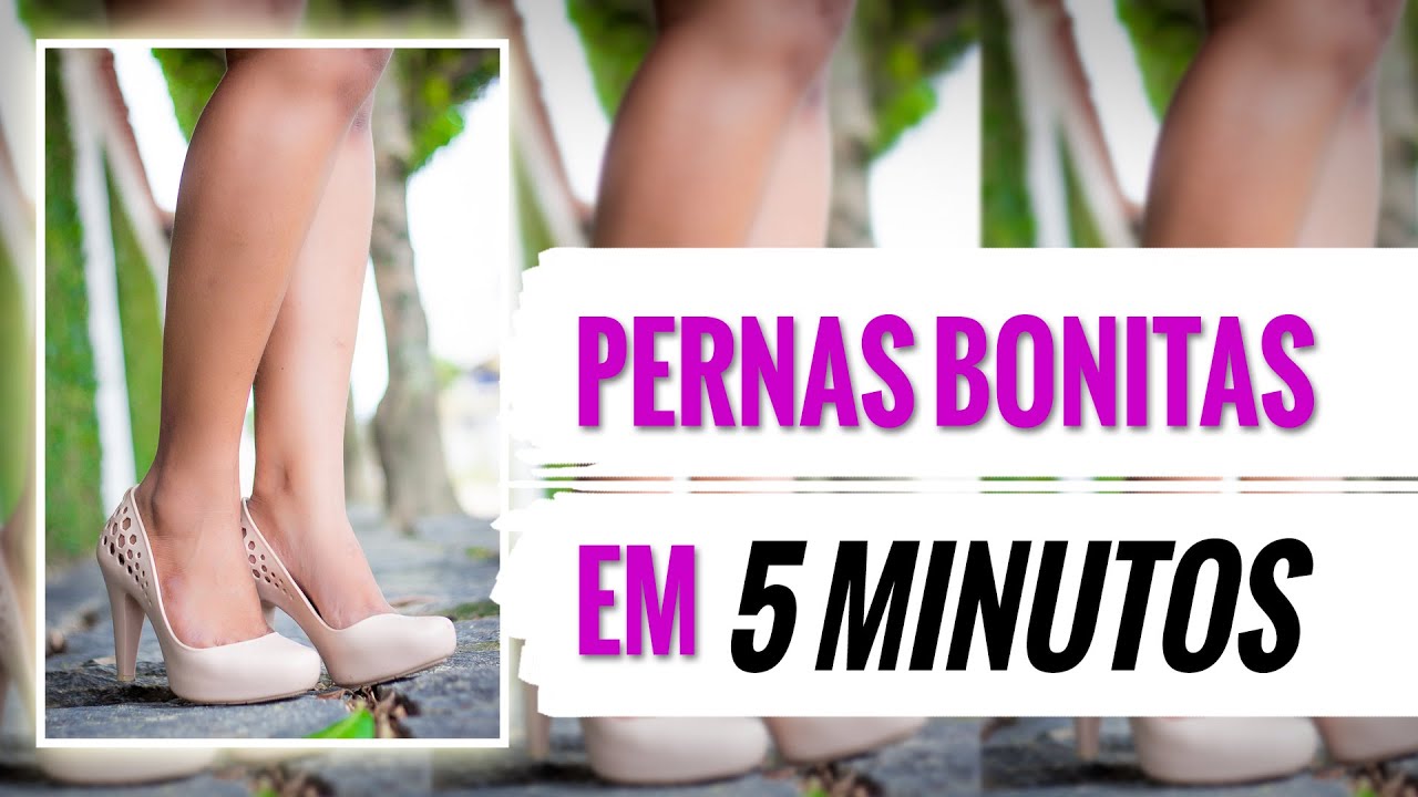 Pernas bonitas e sem manchas em 5 minutos :O