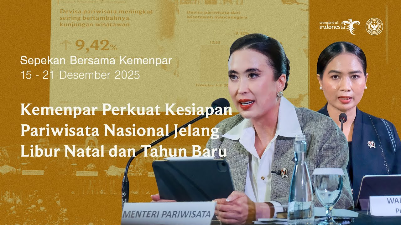 Sepekan Bersama Kemenpar: Penguatan Kolaborasi dan Kesiapan Pariwisata Jelang Nataru 2025/2026