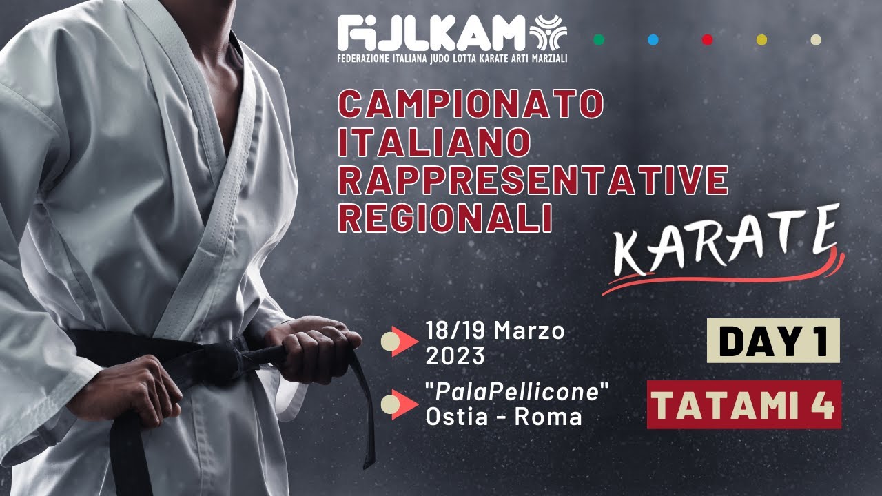 Karate - Campionato Italiano Rappresentative Regionali 2023 - Tatami4