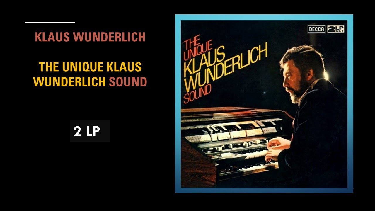 Klaus Wunderlich &ndash; The Unique Klaus Wunderlich Sound - 2 Lp - N&ordm; 2