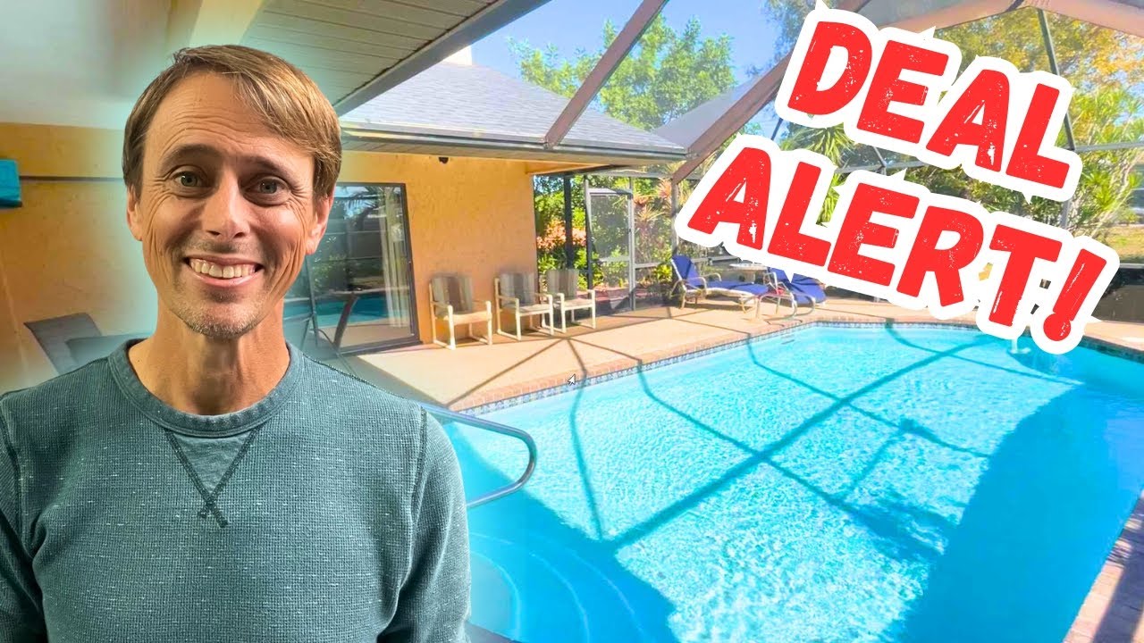 This Cape Coral Pool Home Just Hit the Market under $315k!