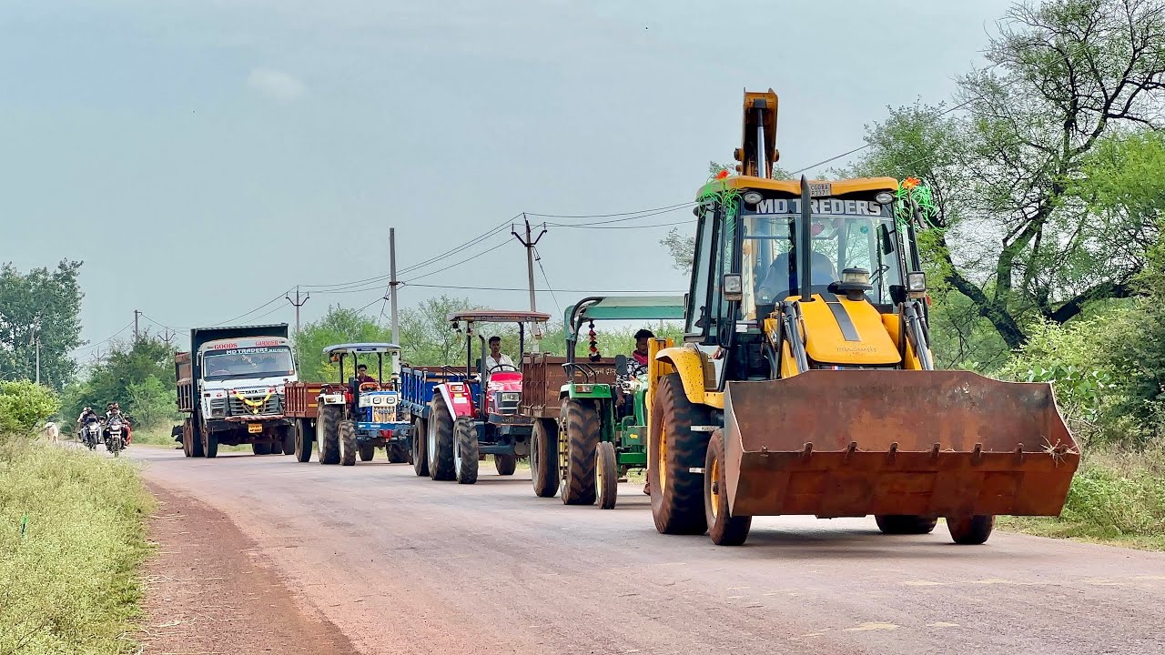 JCB 3dx Xpert Machine Loading Mud Tractor’s | Mahindra Tractor,John Deere Tractor and Truck