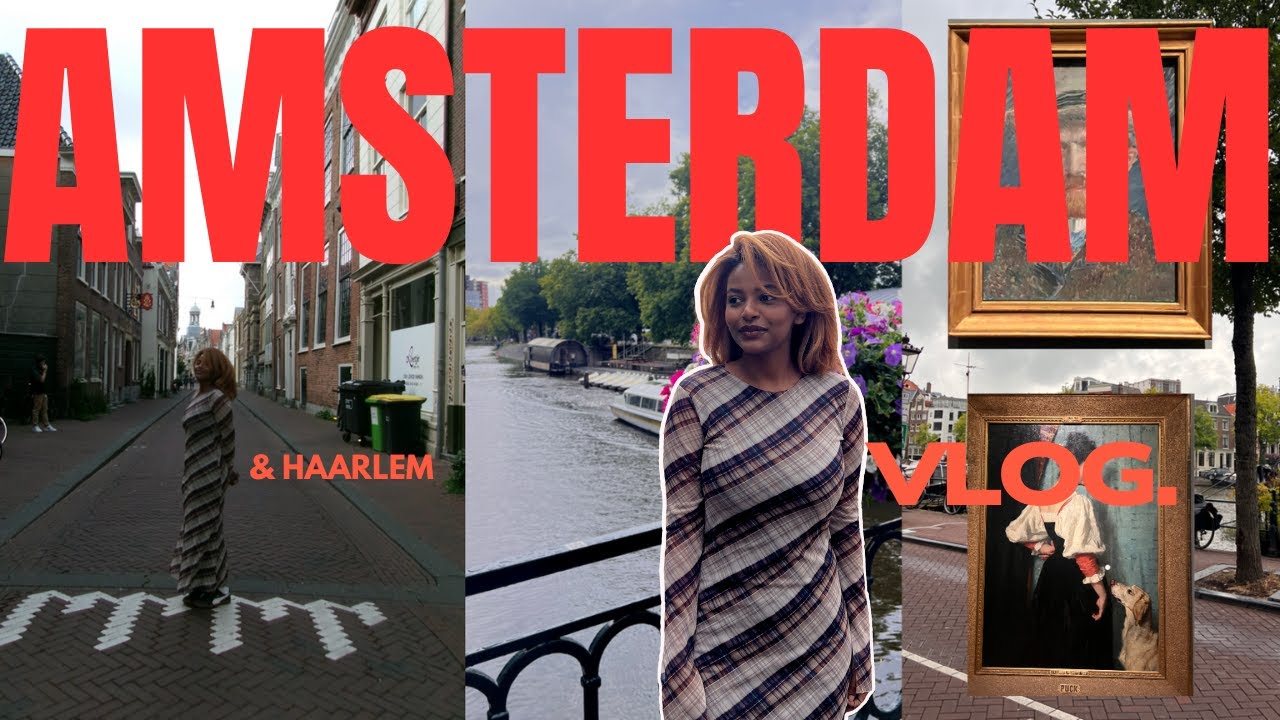 Exploring Amsterdam & Haarlem | Canal Tour + Dutch Adventures