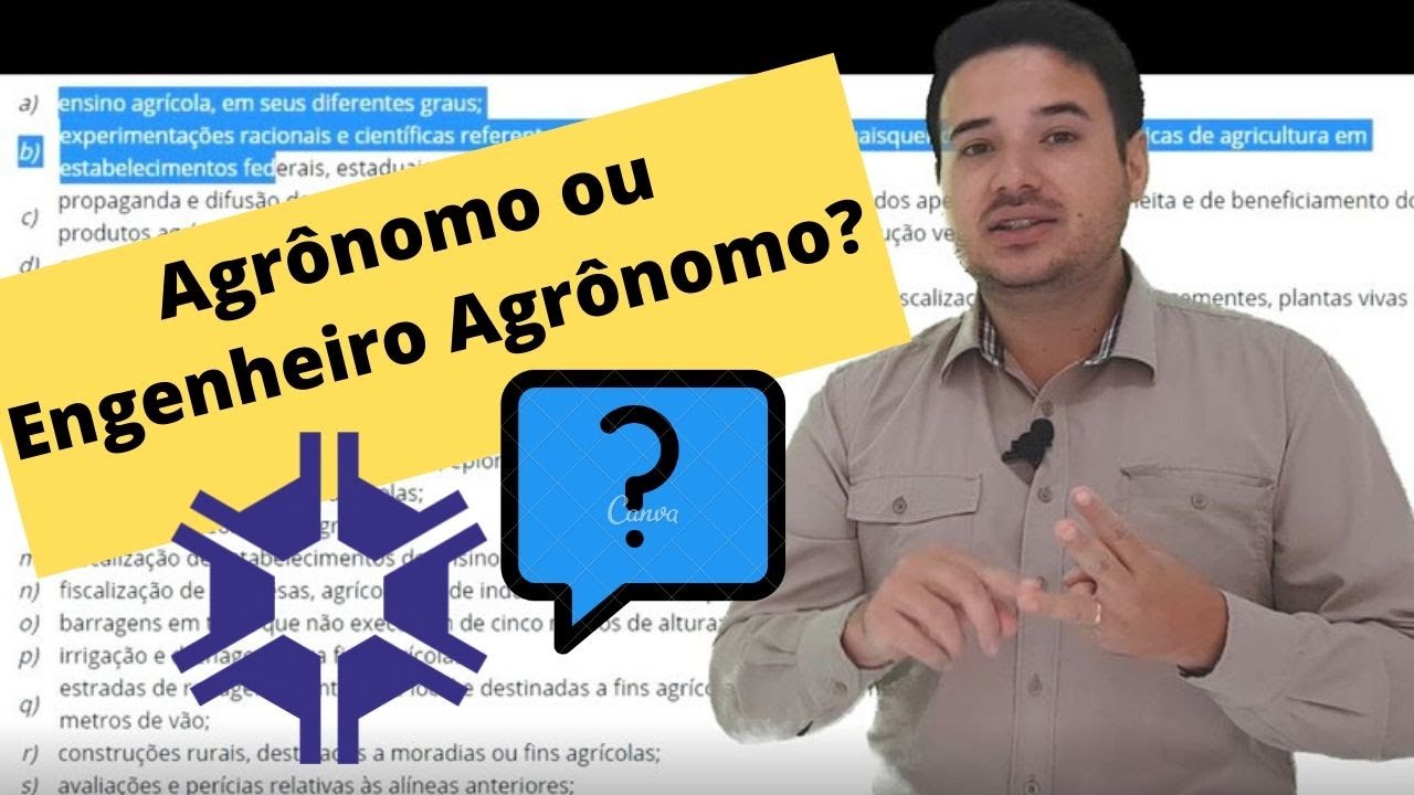 Agrônomo ou Engenheiro Agrônomo - Tem diferença?