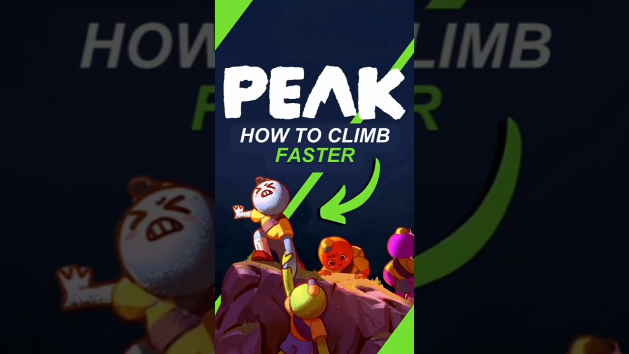 How to CLIMB without losing STAMINA in #peak 🧗&zwj;♂️