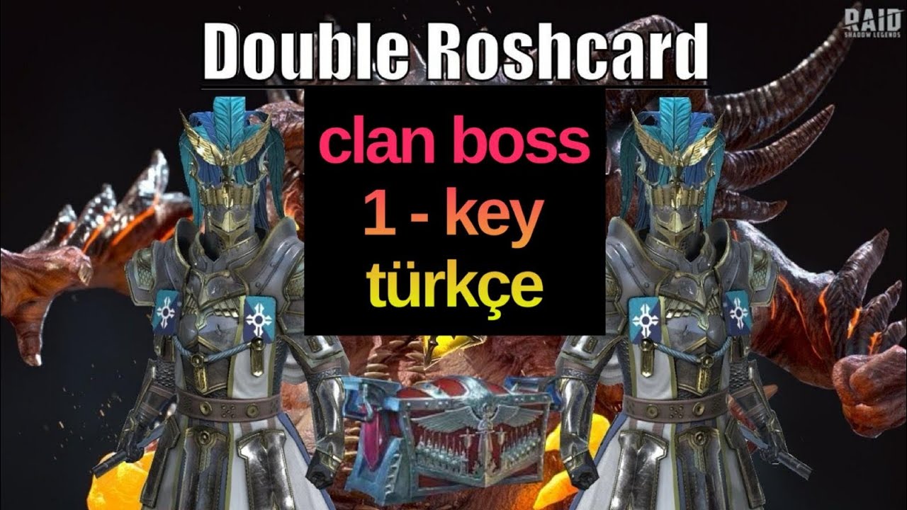 Double Roshcard Clan Boss One Key Türkçe Rehberi Raid Shadow Legends