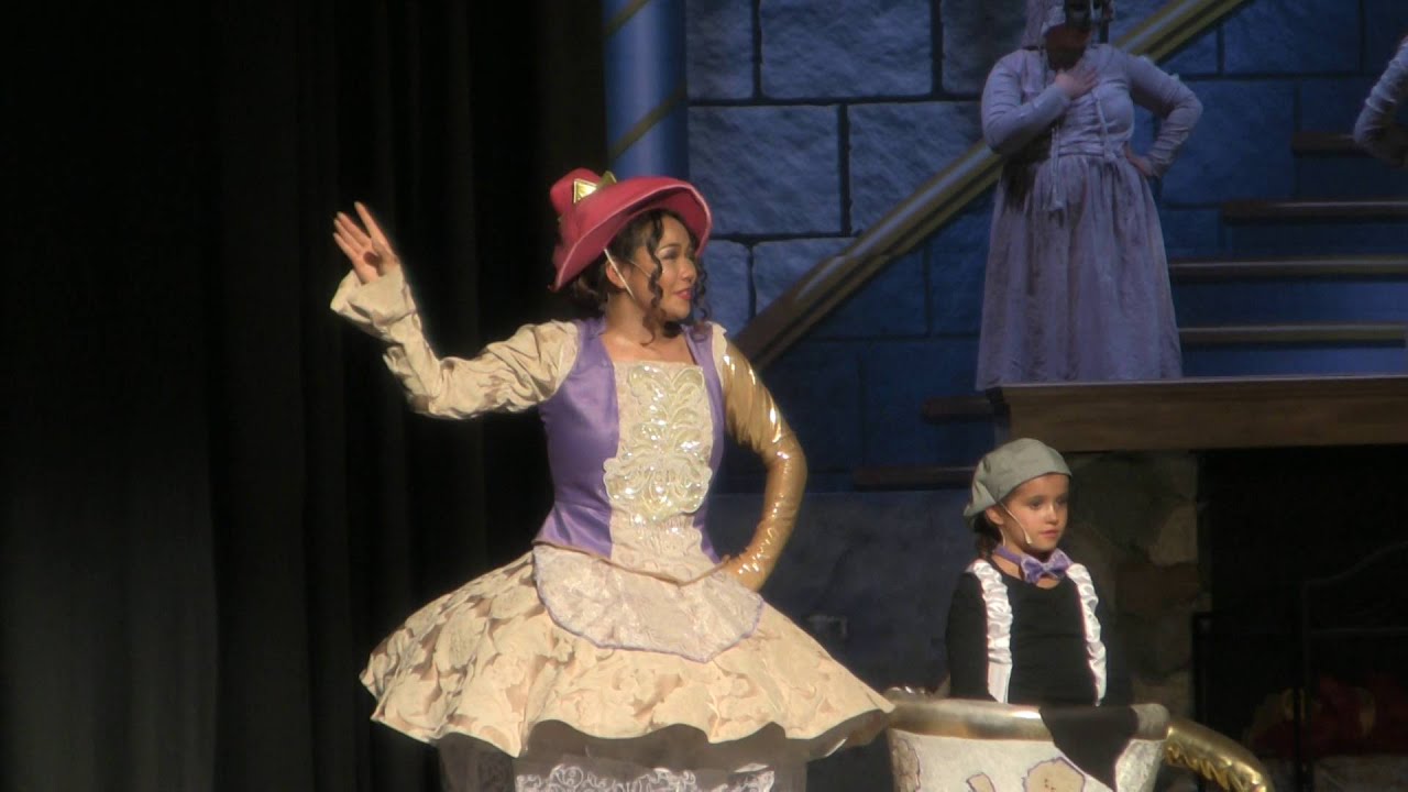 Beauty and the Beast Jr, song Beauty and the Beast Mrs Potts Ciara Atencio