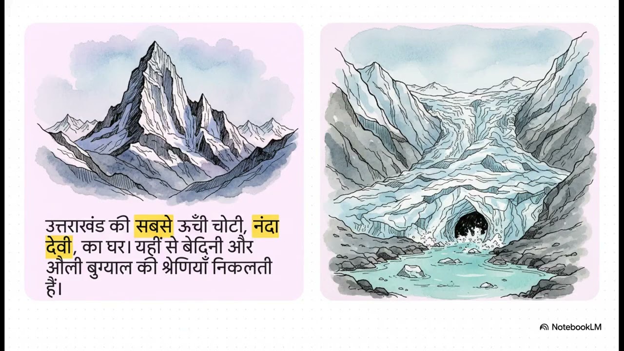उत्तराखंड का भूगोल    #uttarakhand #upsc #motivation #india