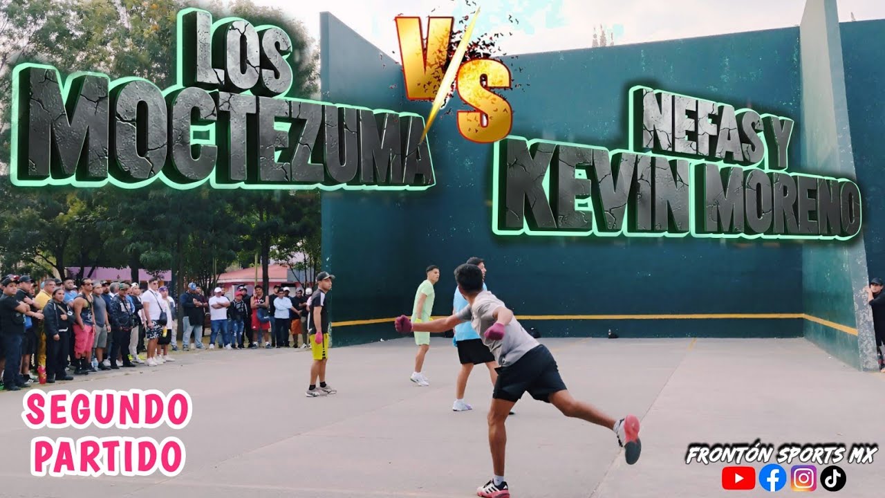 NEFAS Y KEVIN MORENO VS ABRAHAM Y AARON *Frontón Los Cajones* 2do Partido  #deporte #fronton