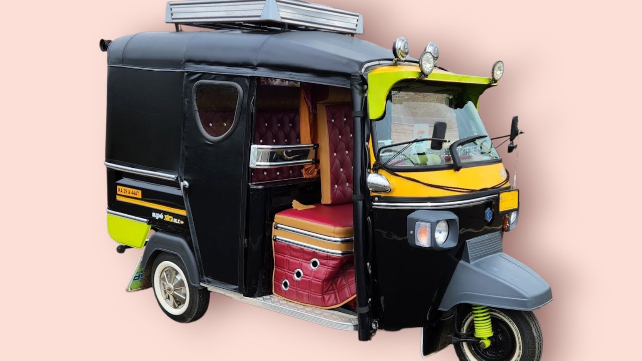 Ape auto rikshaw 🛺 ಮೋಢಿಫಿಕೇಷನ್ಸ್ 👌 !!old auto ripening new !! ಅಪೇ ಆಟೋ ರಿಕ್ಷಾ!! In Karnataka 