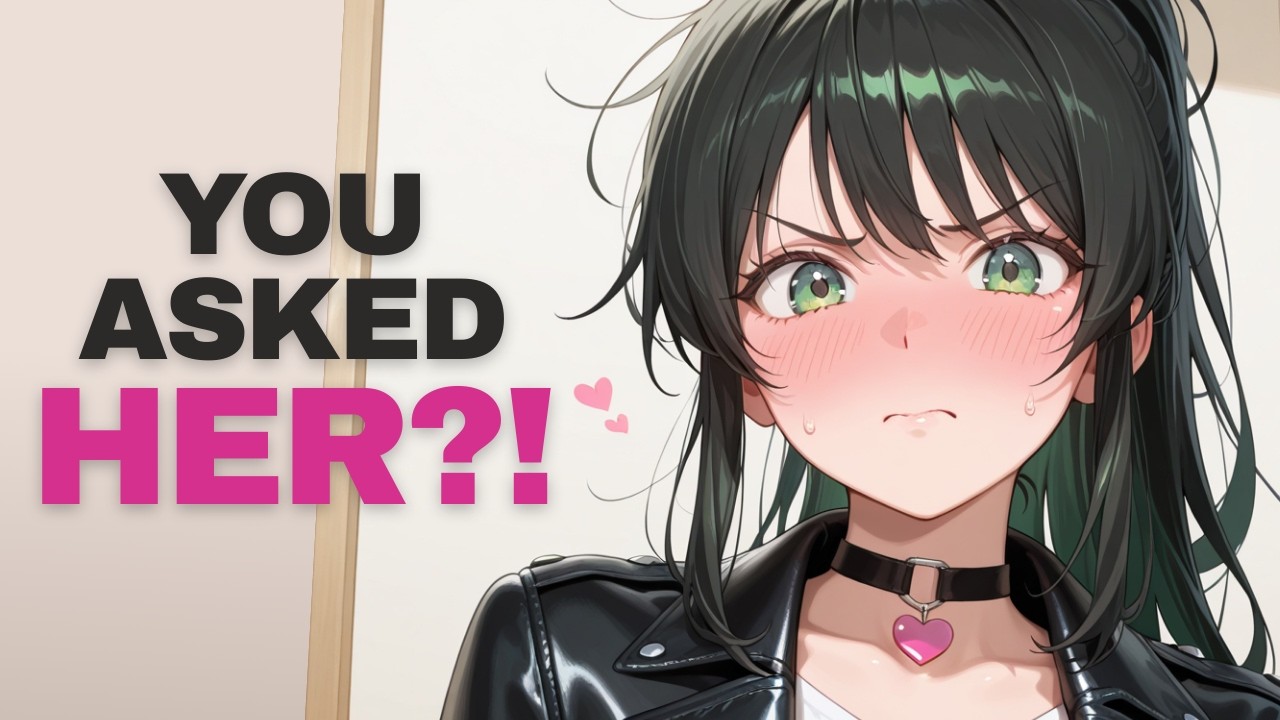 [F4A] Goth Tsundere JEALOUS & Confesses She Wanted to Be Your Valentine [confession] [valentines]