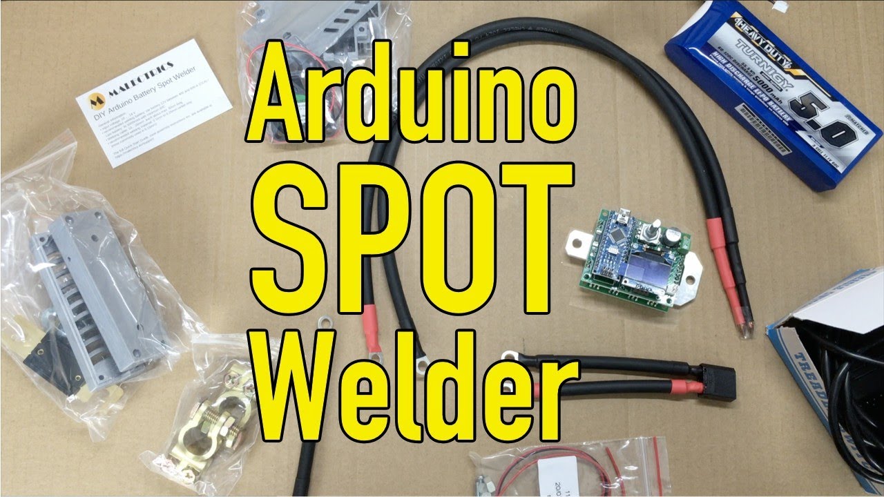 Testing out an Arduino SPOT WELDER