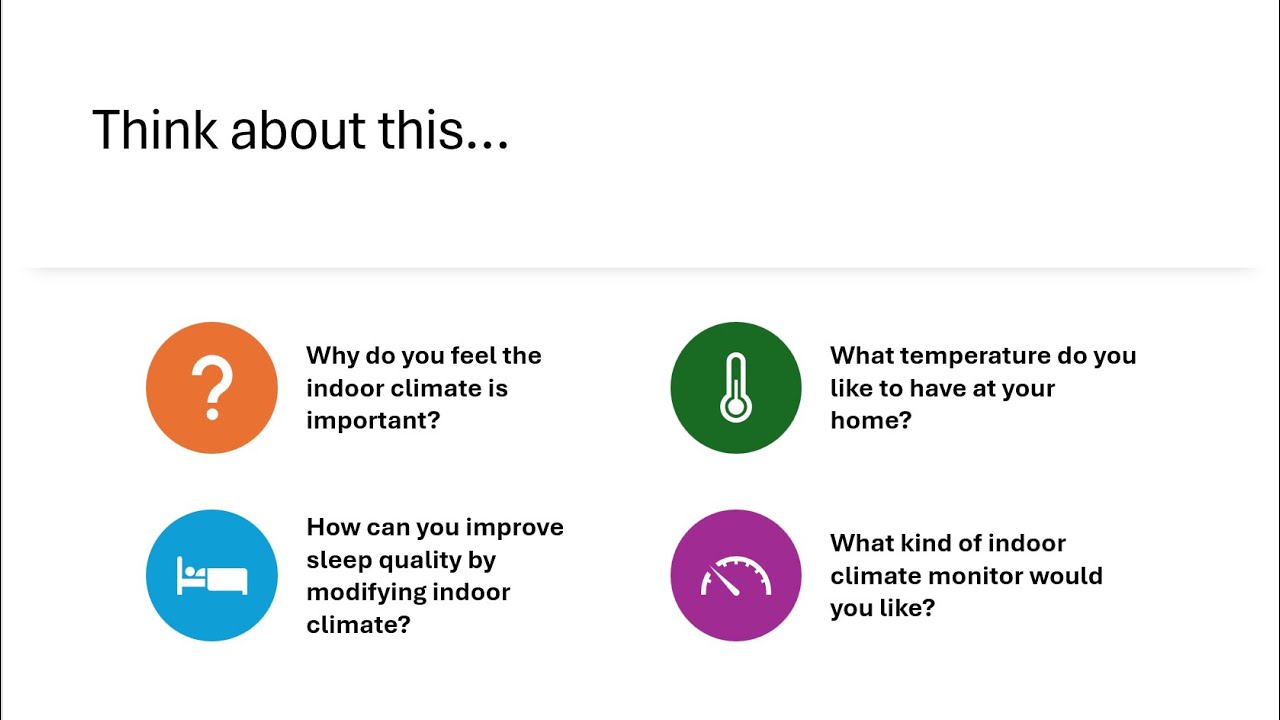 Home indoor climate