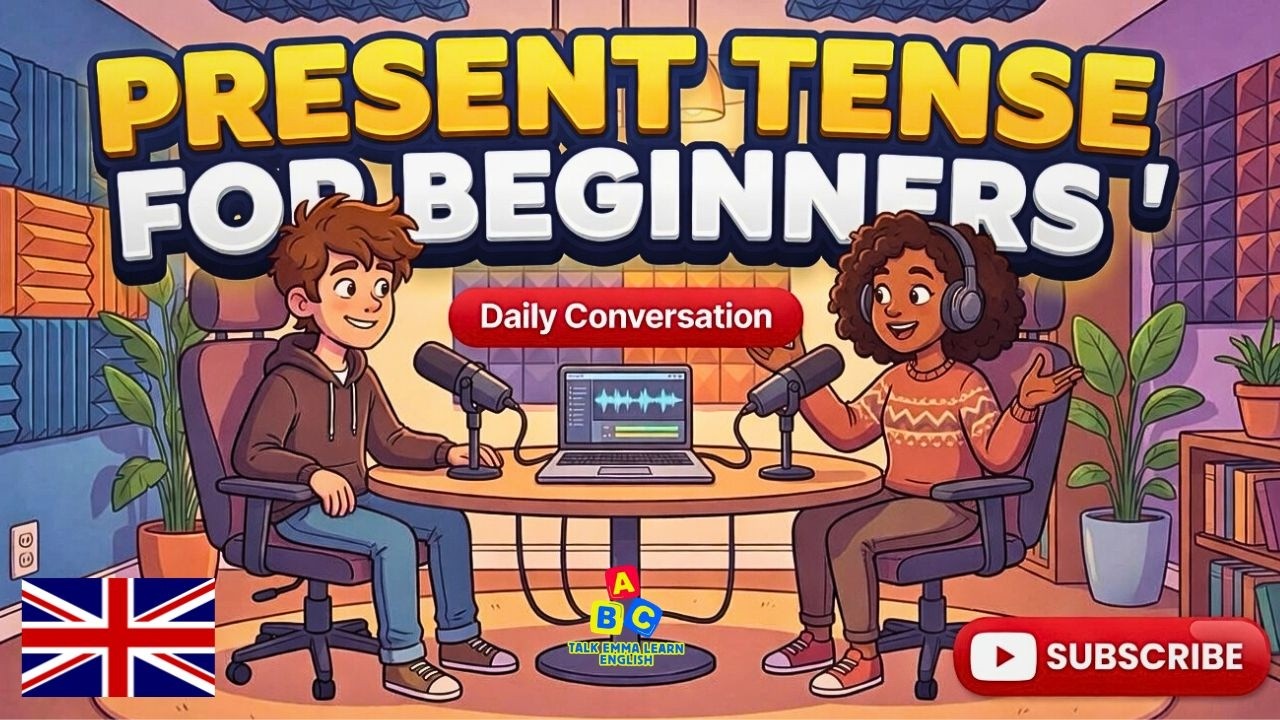 Present Tense for Beginners | English Conversation Practice