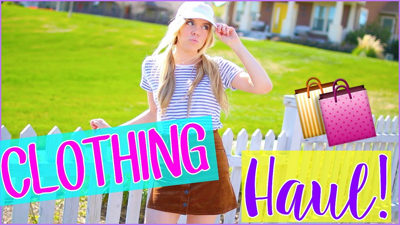 Spring/Summer Clothing Haul! Brandy Melville, Forever 21, & More!