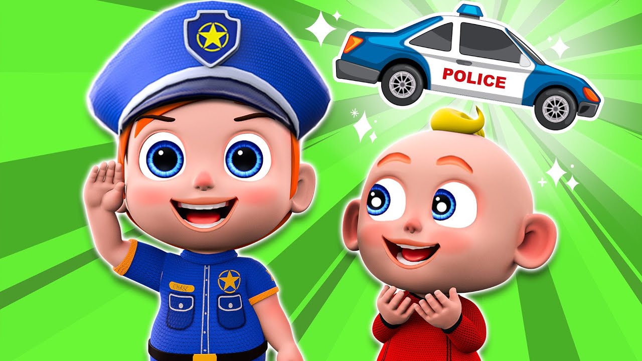 I Want to Be A Police Officer | Baby Police Song | Nursery Rhymes & Kids Songs | PIB World