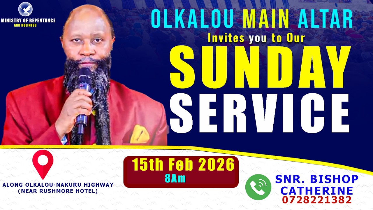15TH FEB 2026 OL-KALOU MAIN ALTAR /SUNDAY SERVICE