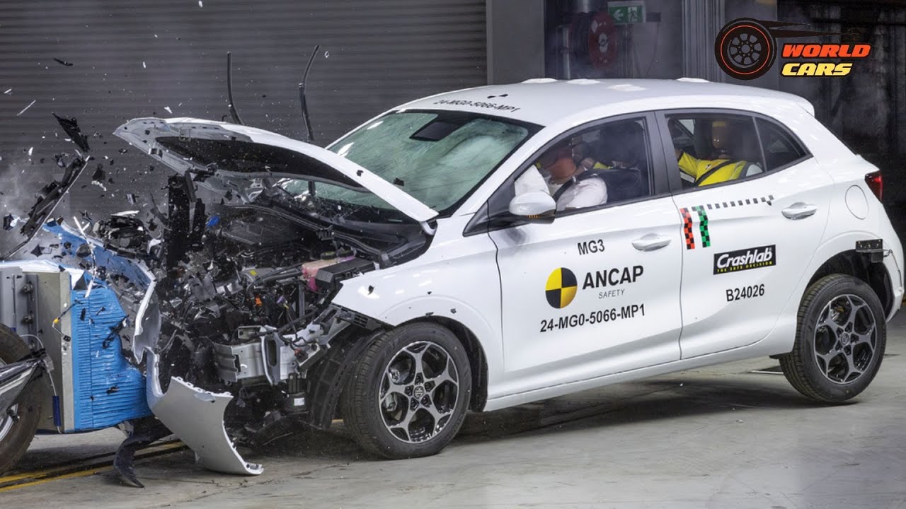 MG3 2024 Test : ANCAP Safety Rating and Crash Test Results Explained #worldcars
