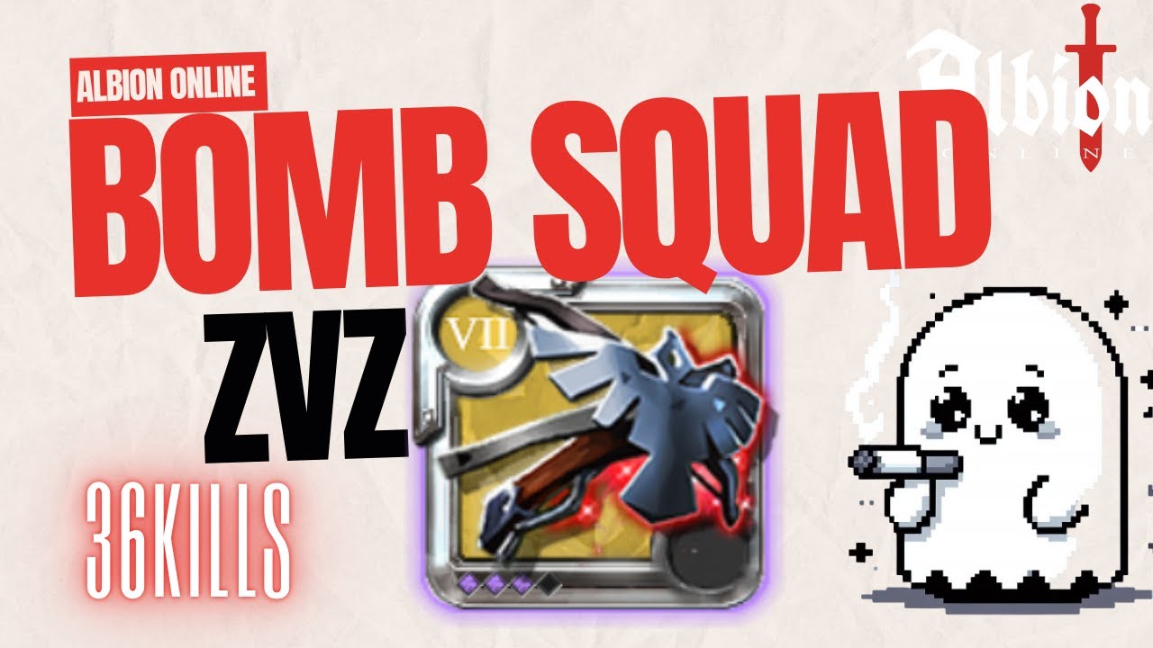 36Kills / Best Bomb Squad / Albion onlline /Siegebow