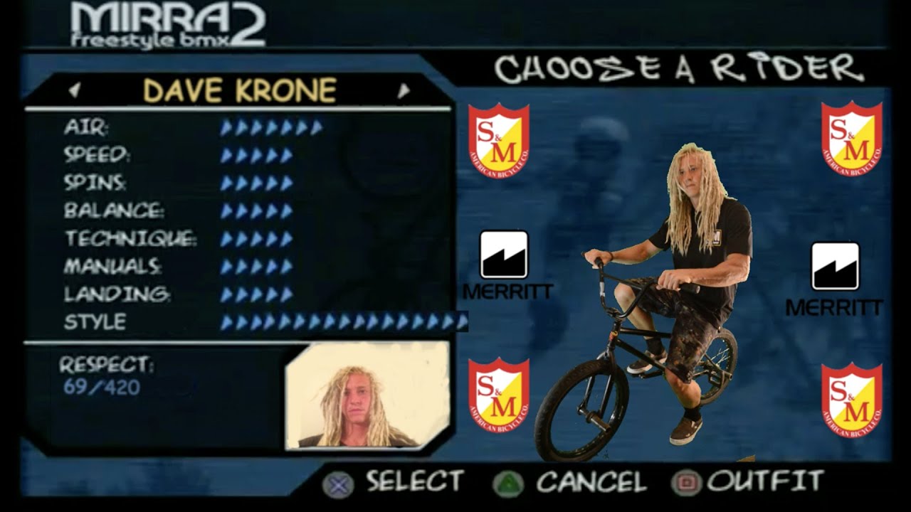 Dave Mirra BMX - Krone X NBD Edition