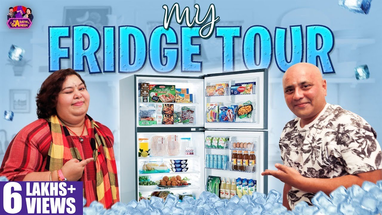 My Fridge Tour | ft. Harathi Ganesh