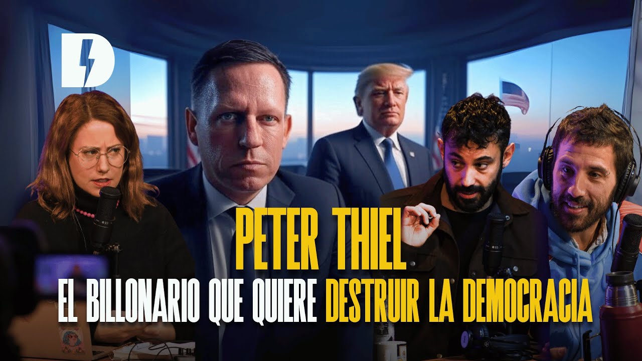 PETER THIEL: ¿El HOMBRE MÁS PELIGROSO del MUNDO? Su RED de PODER y PLAN para CONTROLAR el FUTURO