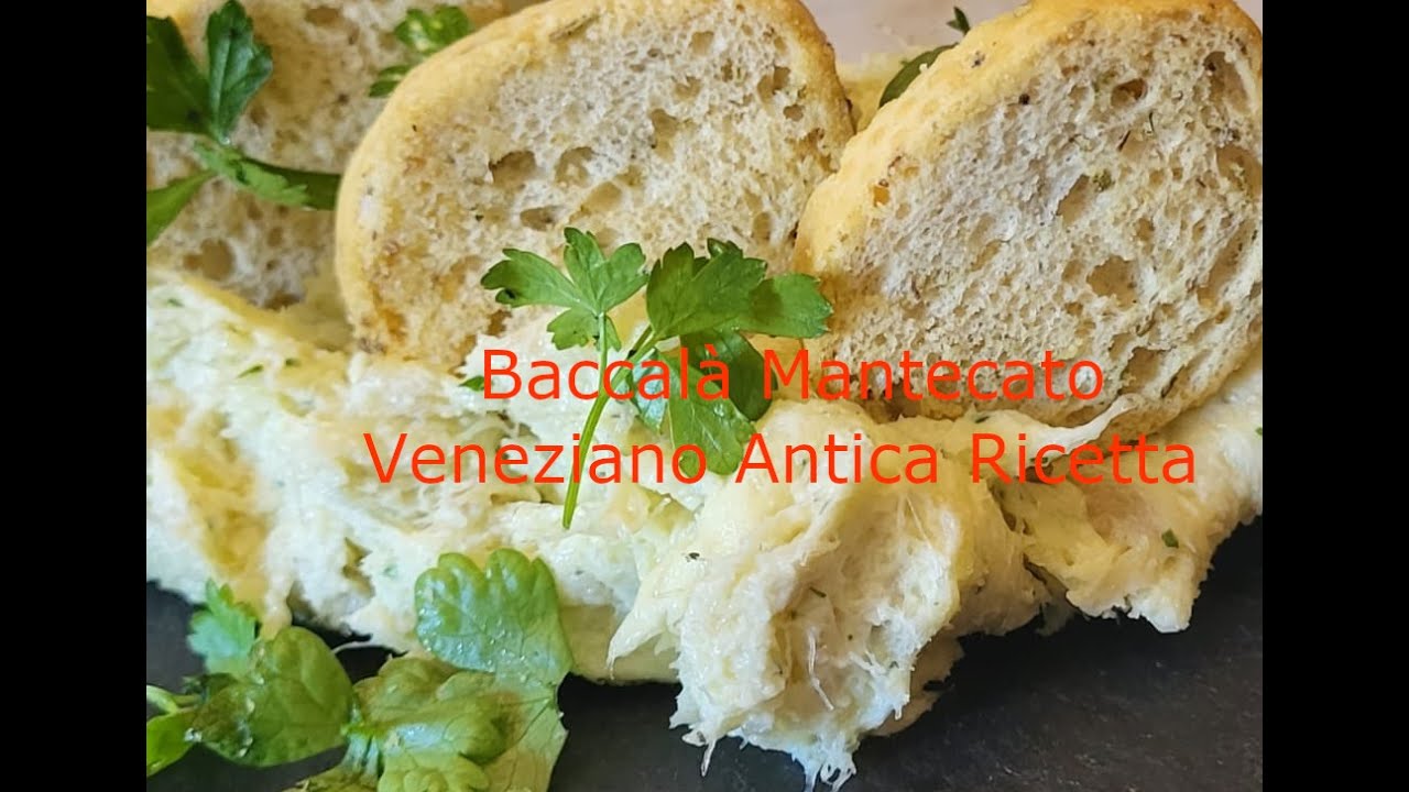# Le Ricette di Patty Baccalà Mantecato Veneziano Antica Ricetta