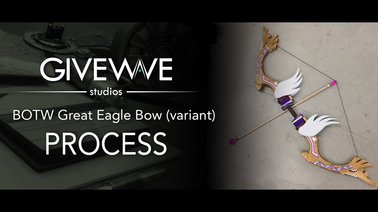 BOTW Revali Great Eagle bow variant 