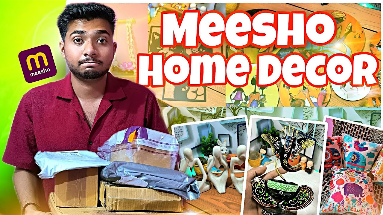 Meesho Attractive HOME DECOR ITEMS Under 200₹ From MEESHO | Stylish & Affordable #meeshohaul