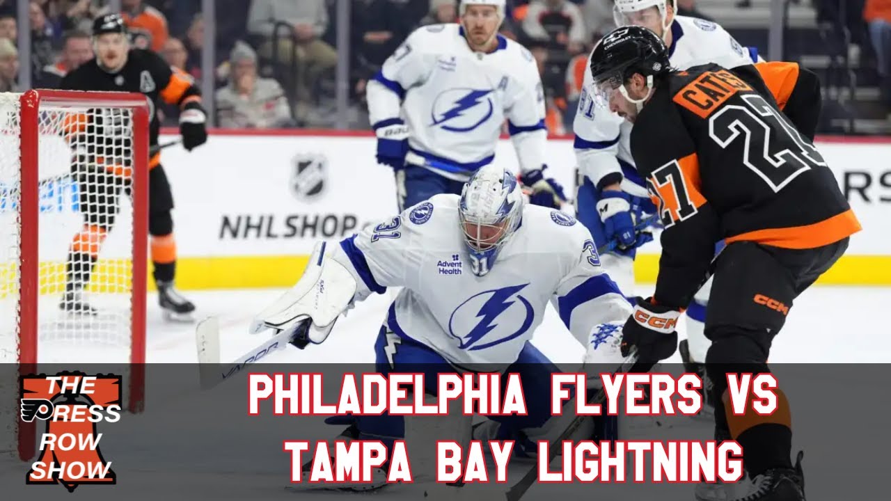 Philadelphia Flyers vs. Tampa Bay Lightning (1/12/26) - The Press Row Show: Pregame, INTs, Postgame