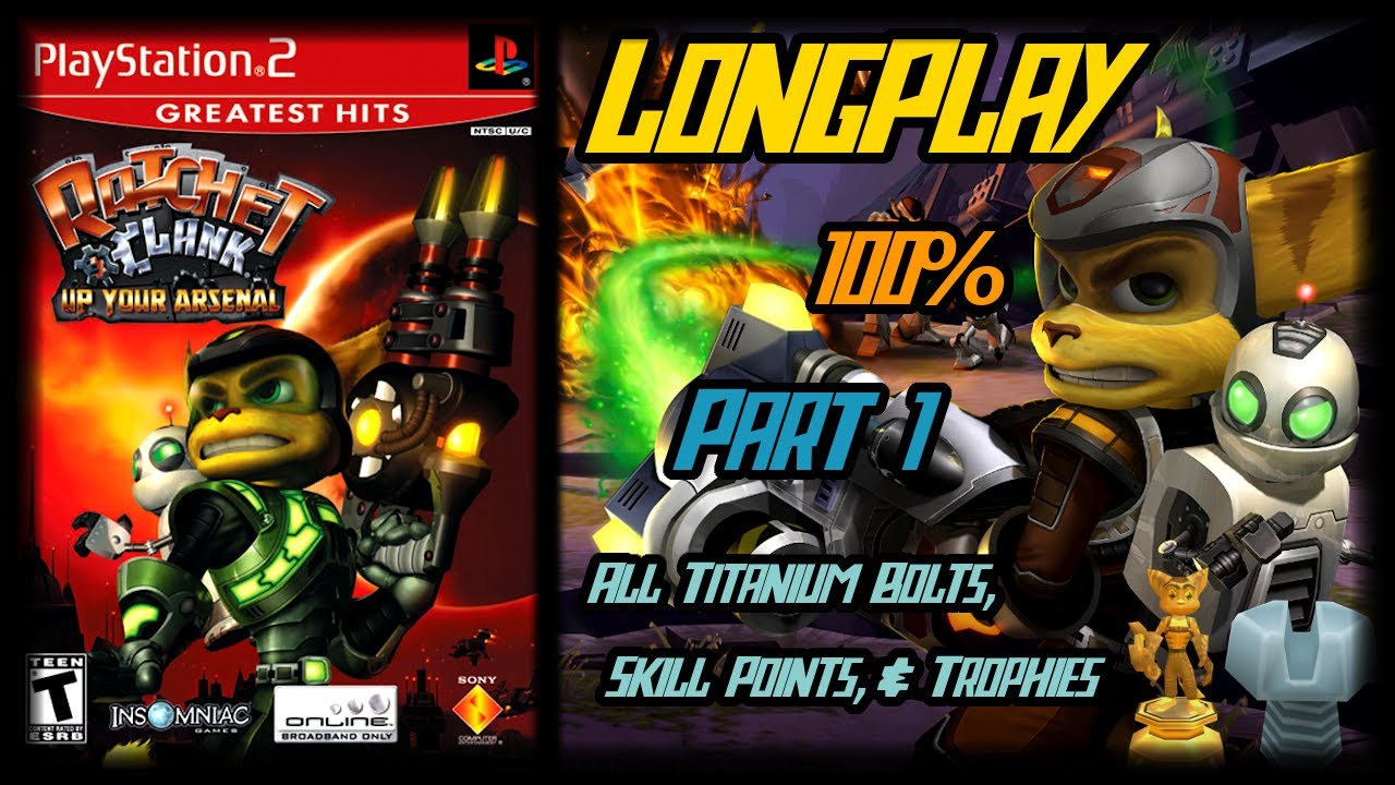 Ratchet & Clank: Up Your Arsenal - Longplay 100% (Part 1 of 3) Full Game Walkthrough (No Commentary)