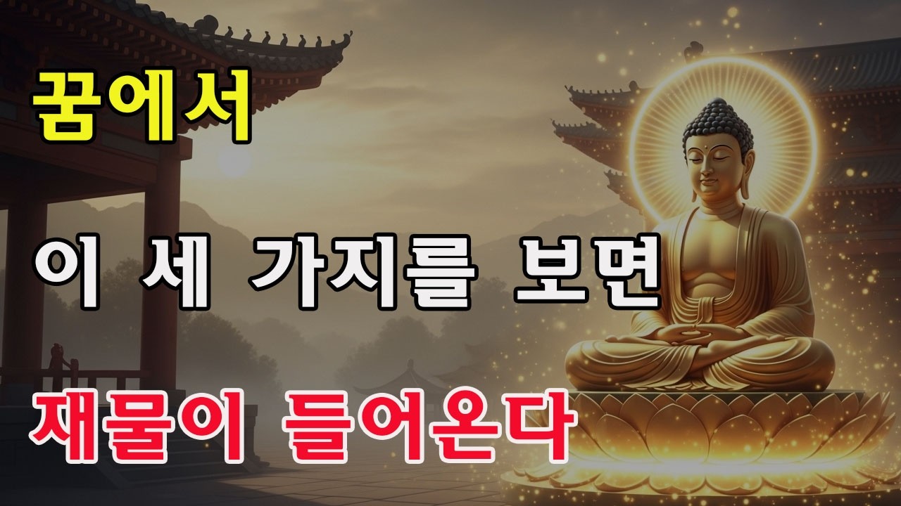 꿈의 경고! 꿈에서 이 세 가지 신비한 물건을 보면 재신이 찾아와 부의 문이 곧 열린다!