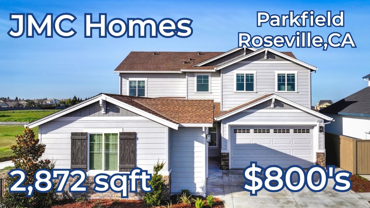 JMC Homes ~ 2872 кв. фута с гостевой комнатой | Parkfield at Placer One, Роузвилл, Калифорния | Ц...