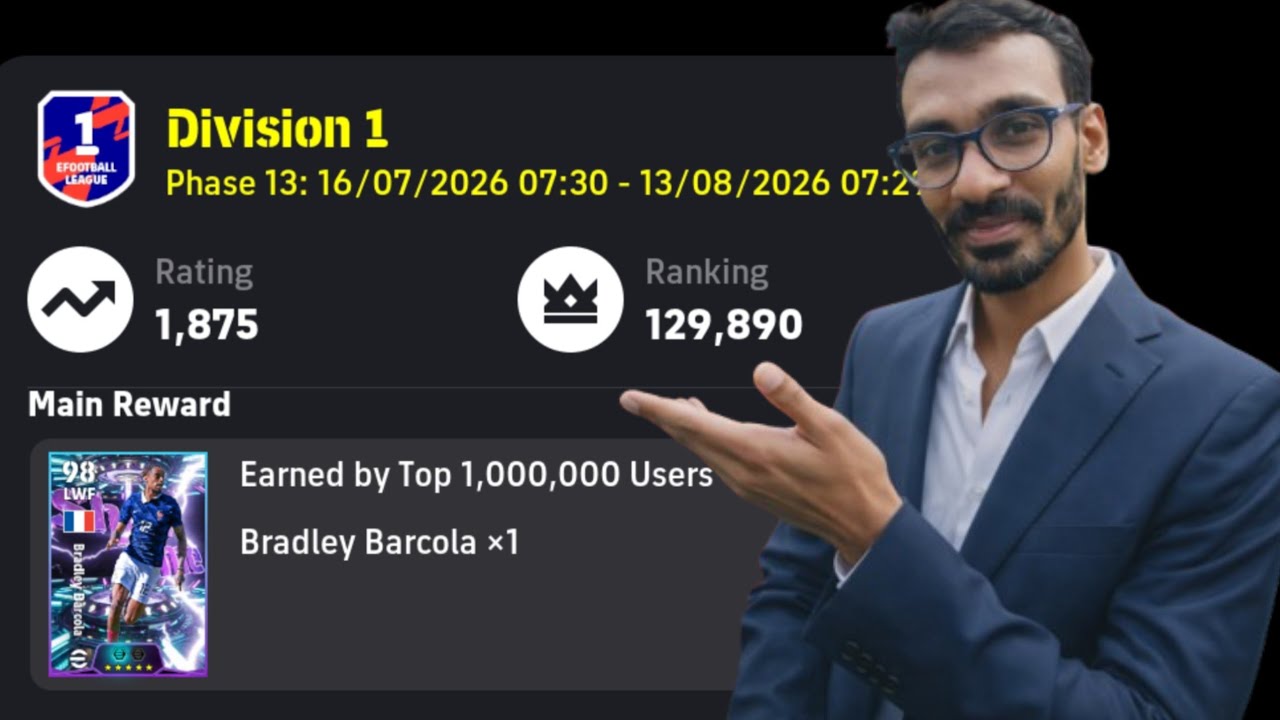 2nd Id Division 1 ✅ With Epic Shinji Ono | Virtual Activ8  | eFootball Mobile 2026 🔴Live | Day 3