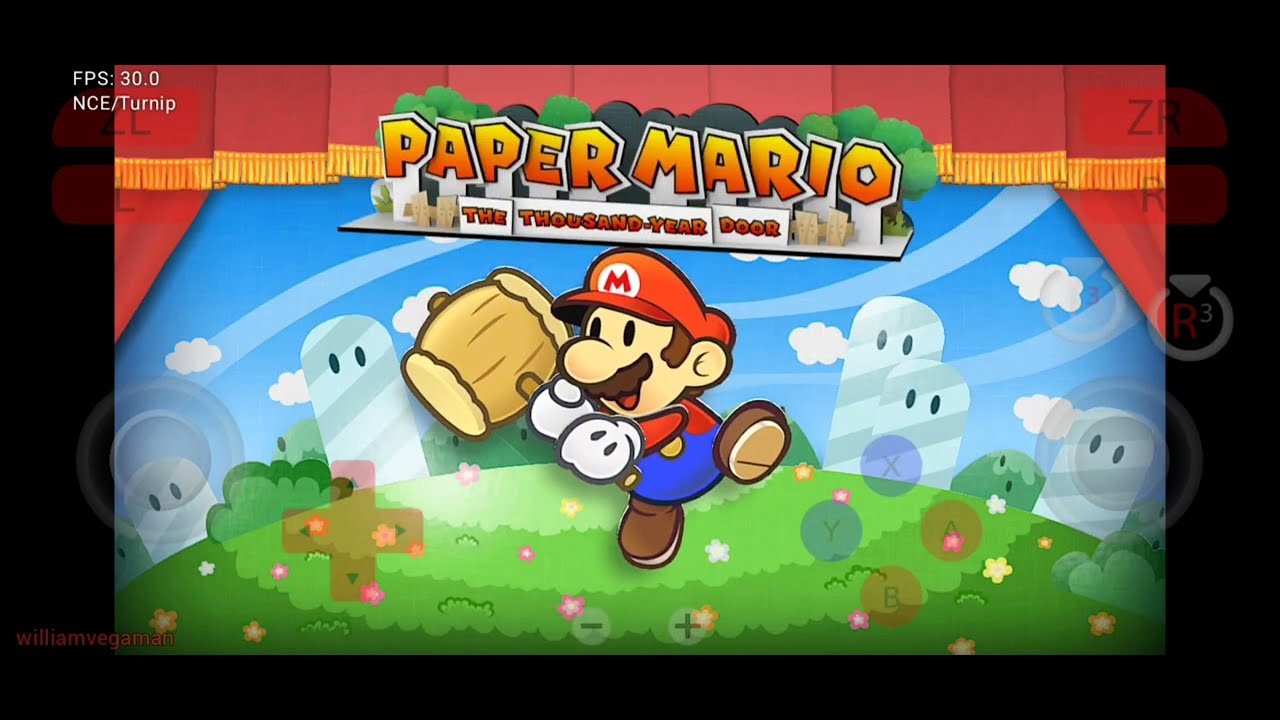 Test Paper Mario: The Thousand-Year Door Ziunx Android HD +60 FPS 2024