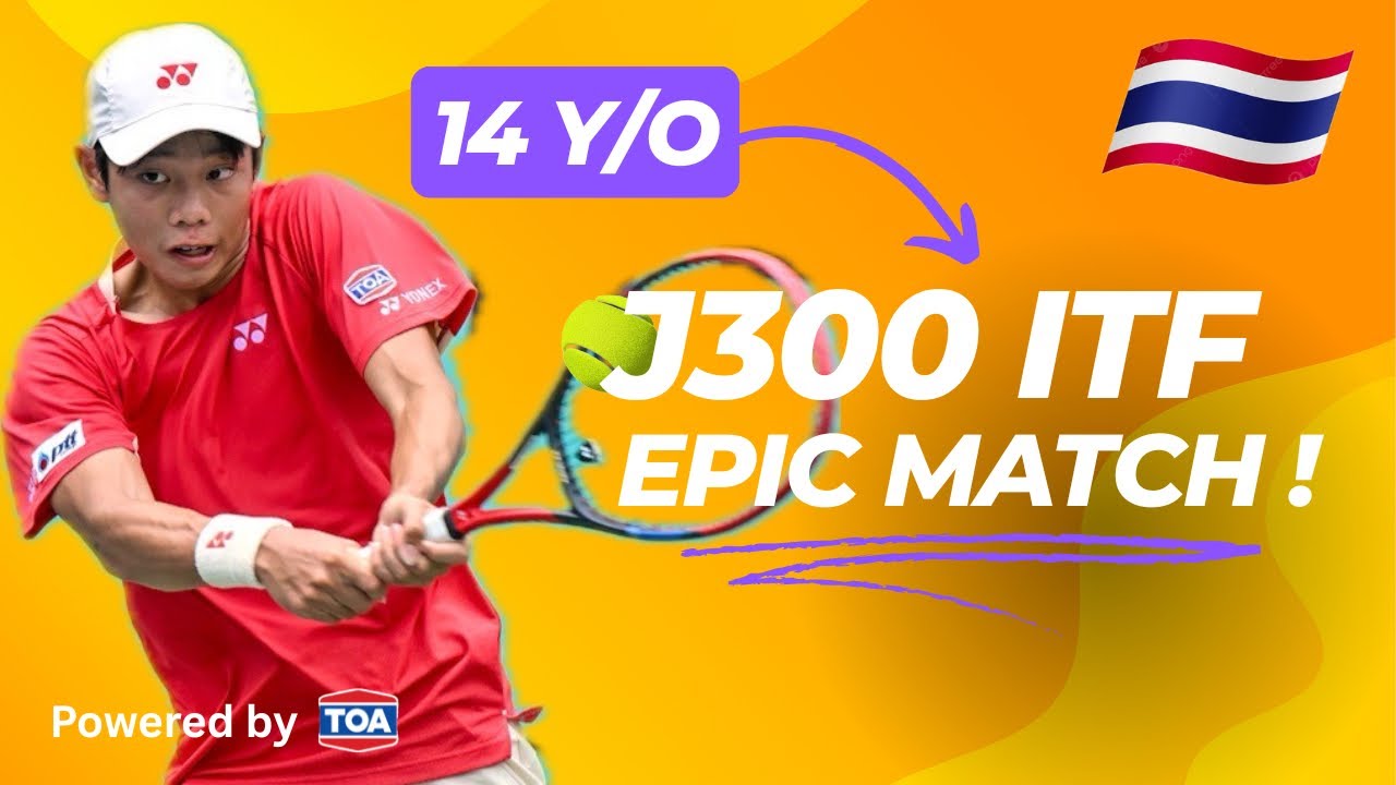 Dharma Pantaratorn (Pine) vs Kawaguchi : ITF J300 Nonthaburi